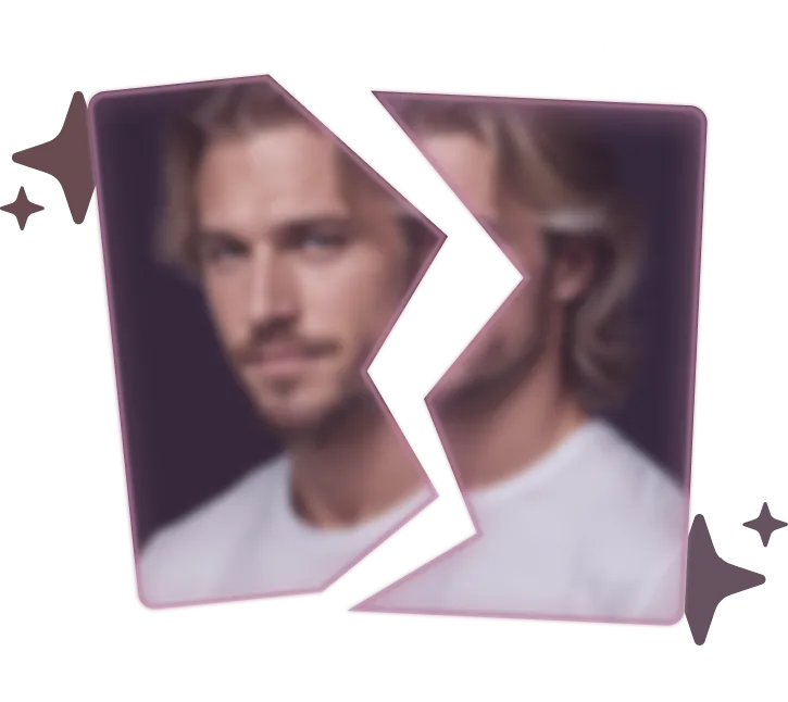 Deleted man